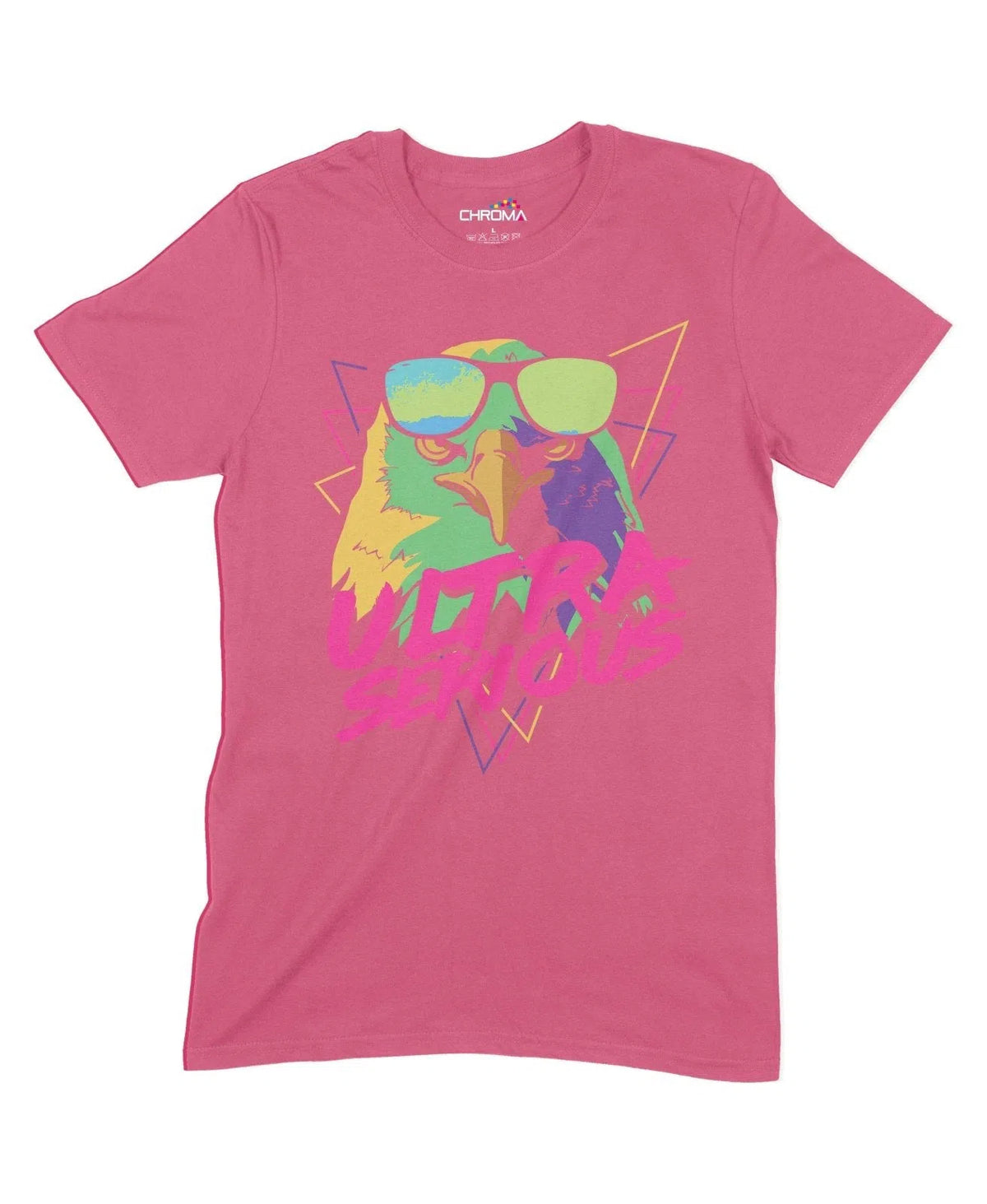 Ultra Serious Retro Unisex Adult T-Shirt | Premium Quality Streetwear Chroma Clothing