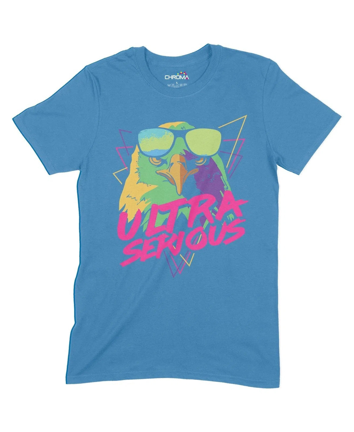 Ultra Serious Retro Unisex Adult T-Shirt | Premium Quality Streetwear Chroma Clothing