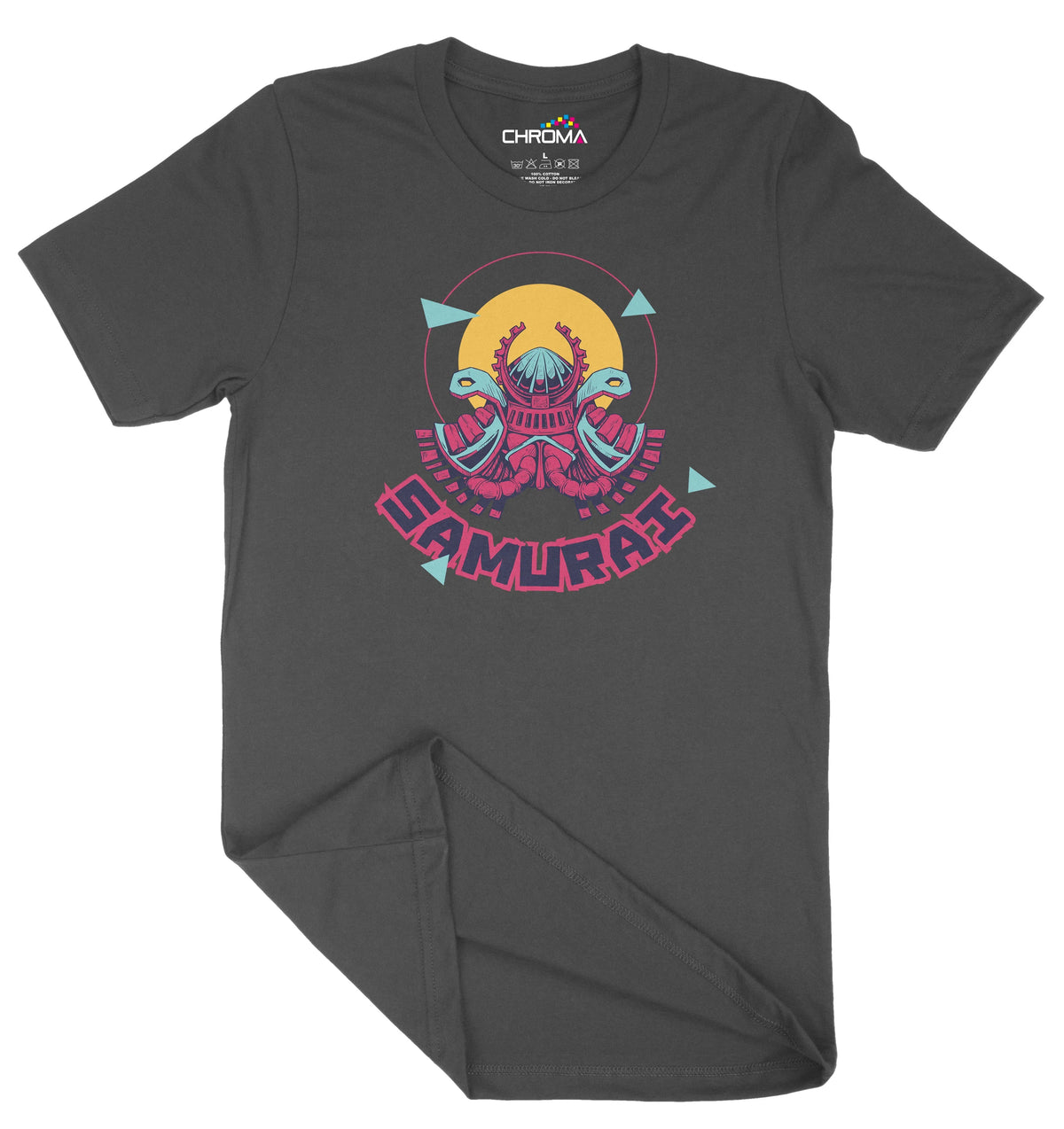 Vector Samurai Unisex Adult T-Shirt | Premium Quality Streetwear Chroma Clothing