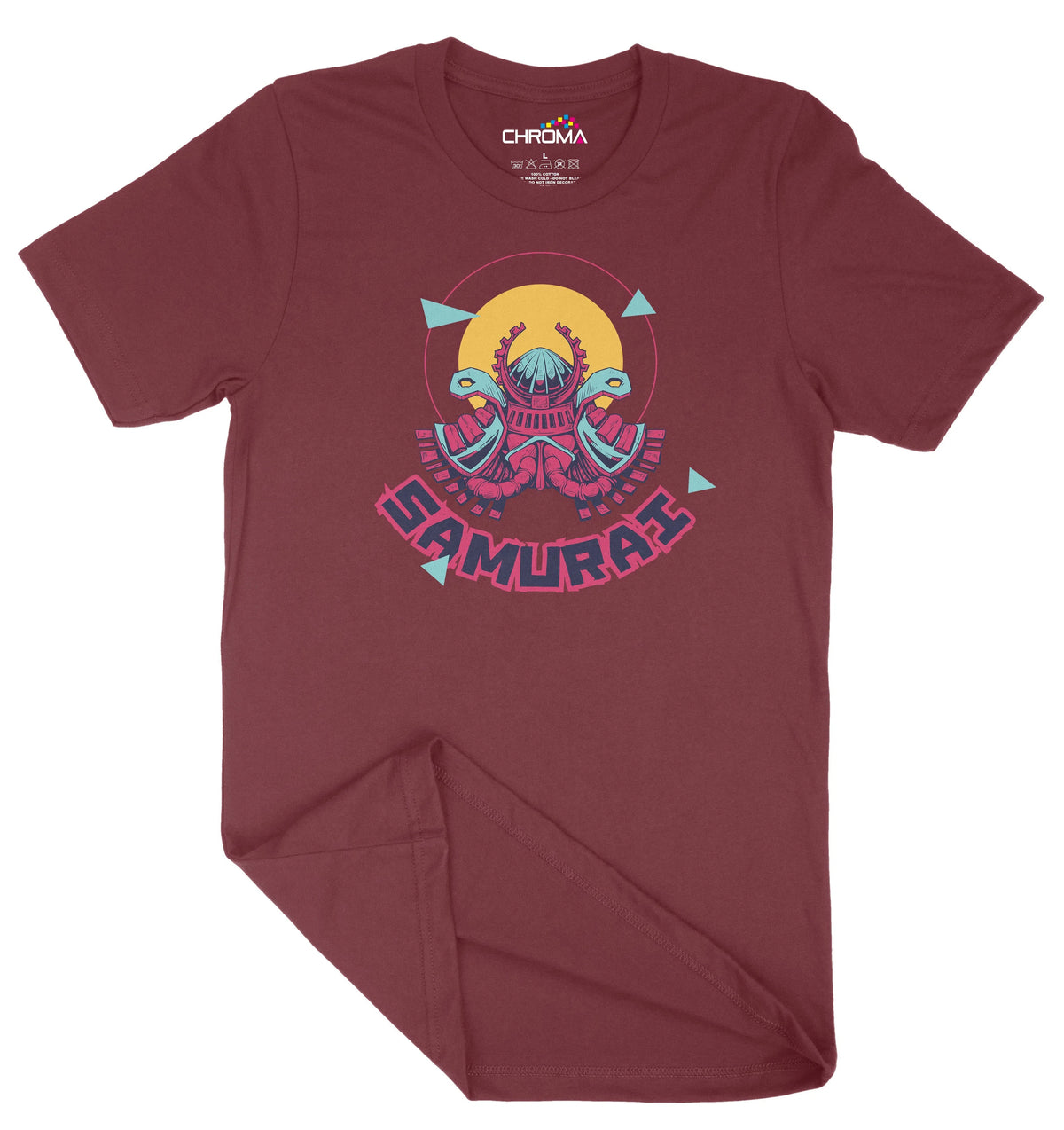 Vector Samurai Unisex Adult T-Shirt | Premium Quality Streetwear Chroma Clothing