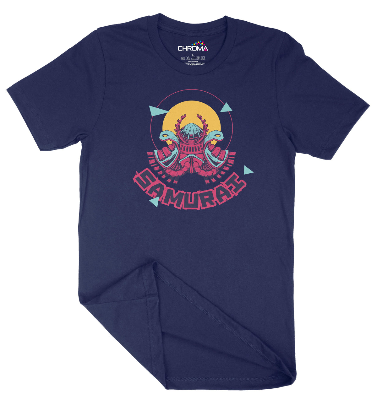 Vector Samurai Unisex Adult T-Shirt | Premium Quality Streetwear Chroma Clothing