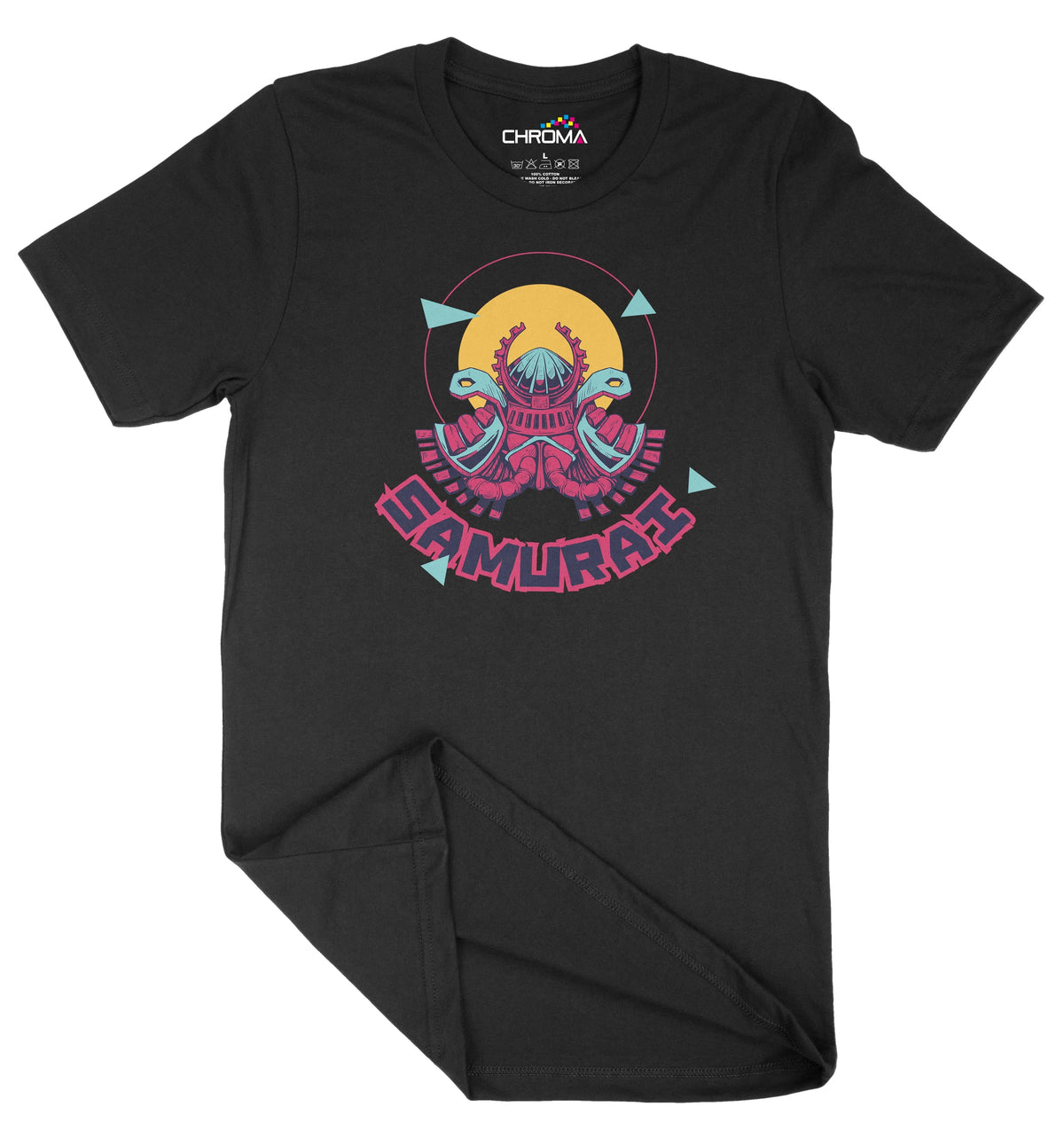 Vector Samurai Unisex Adult T-Shirt | Premium Quality Streetwear Chroma Clothing