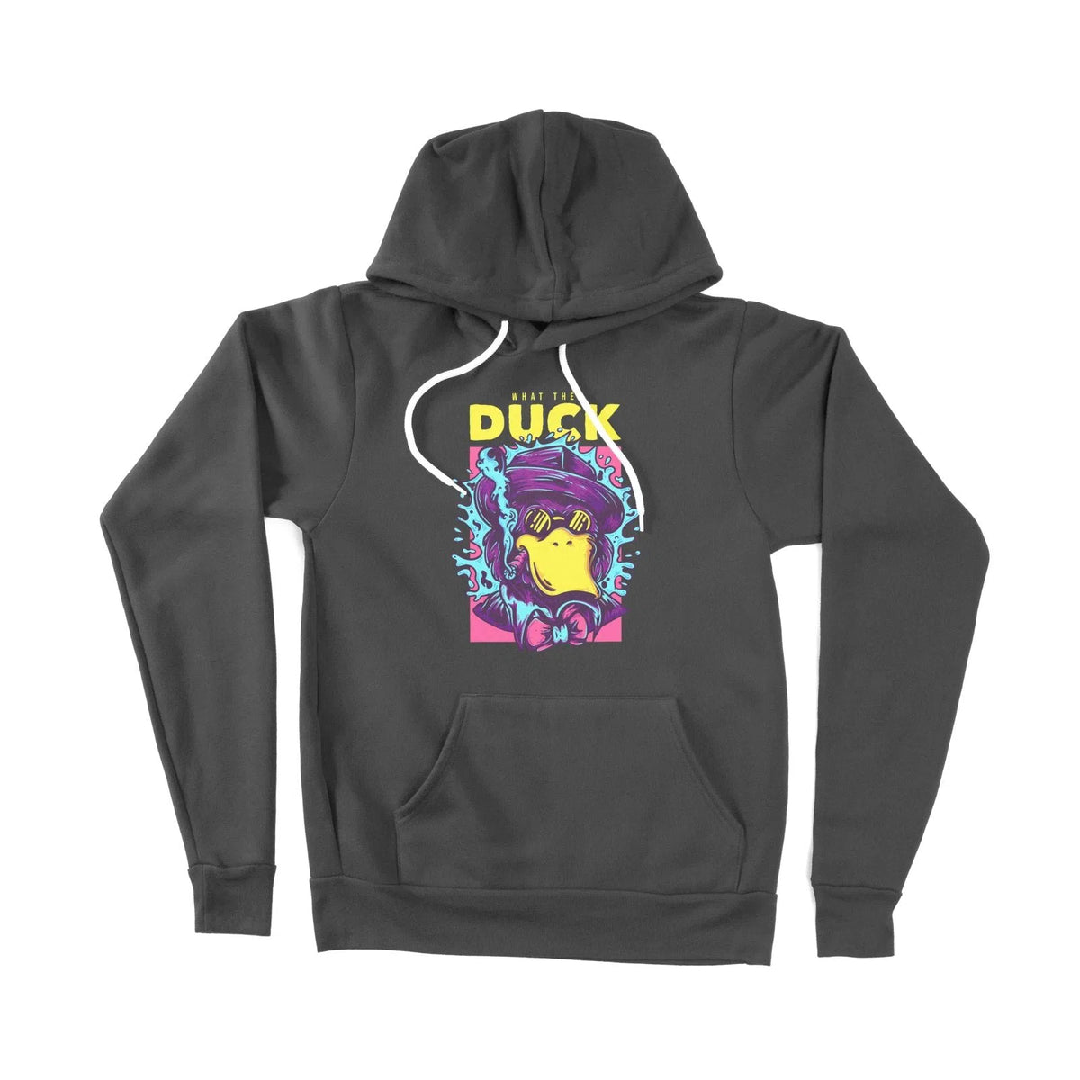 What The Duck Unisex Adult Hoodie Chroma Clothing