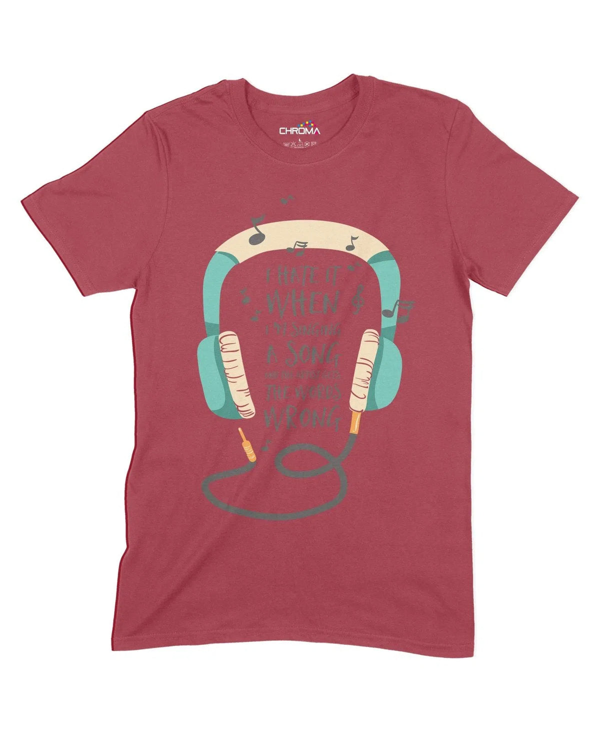 When I'M Singing A Song Unisex Adult T-Shirt Chroma Clothing