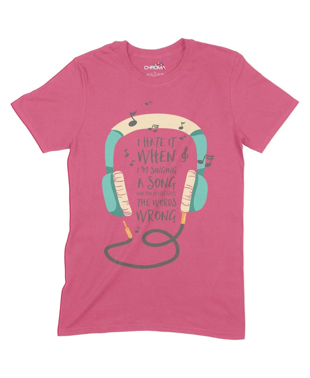 When I'M Singing A Song Unisex Adult T-Shirt Chroma Clothing