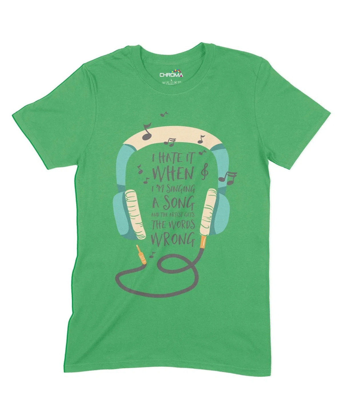 When I'M Singing A Song Unisex Adult T-Shirt Chroma Clothing