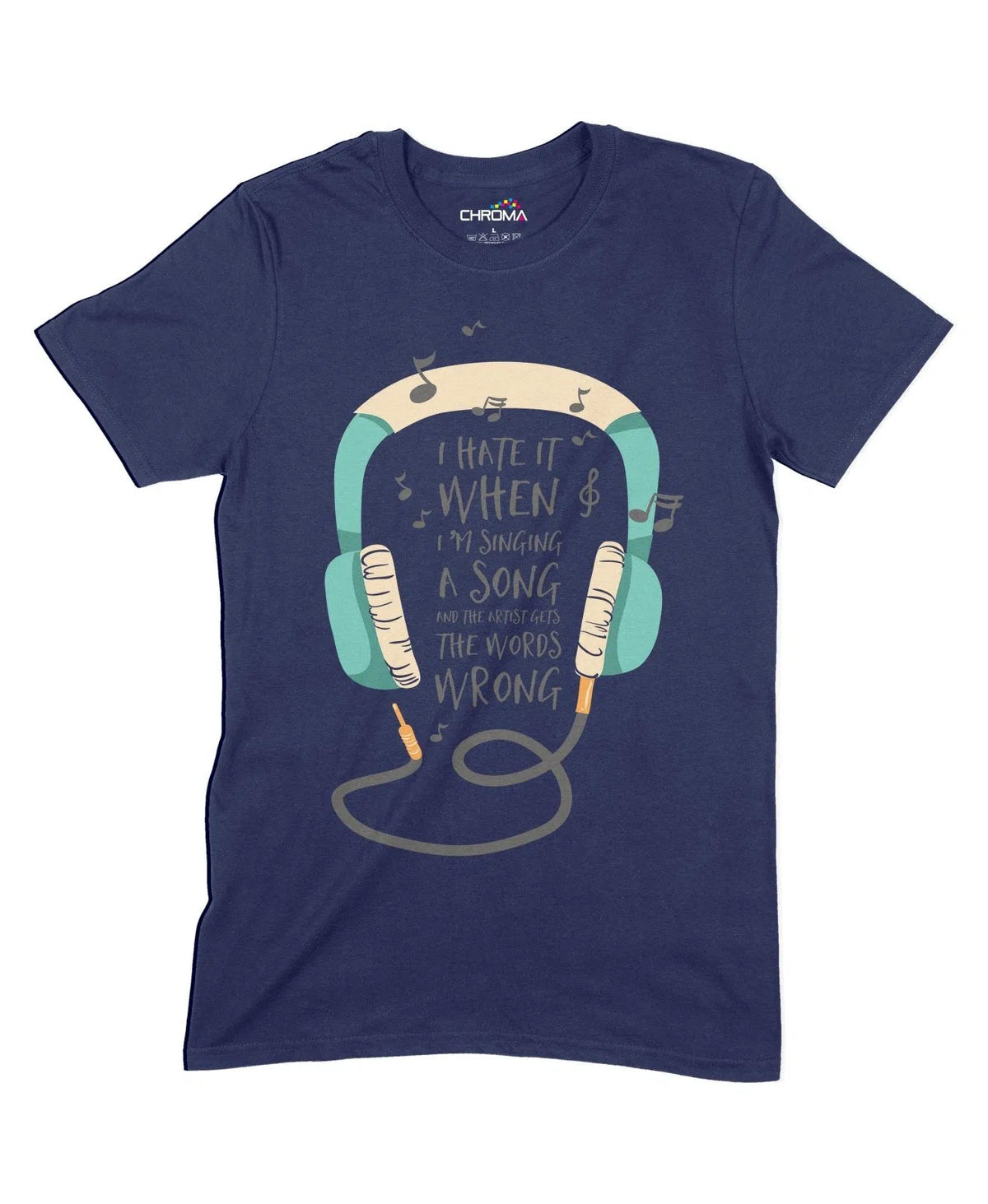 When I'M Singing A Song Unisex Adult T-Shirt Chroma Clothing