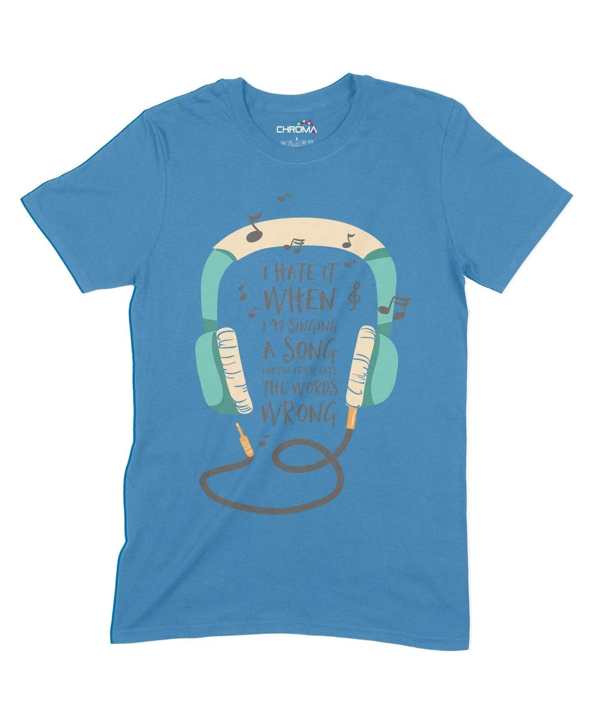 When I'M Singing A Song Unisex Adult T-Shirt Chroma Clothing