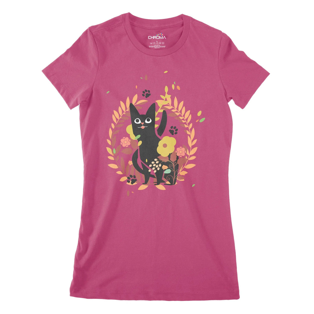 Winning Kitten Women's Classic Fitted T-Shirt Chroma Clothing