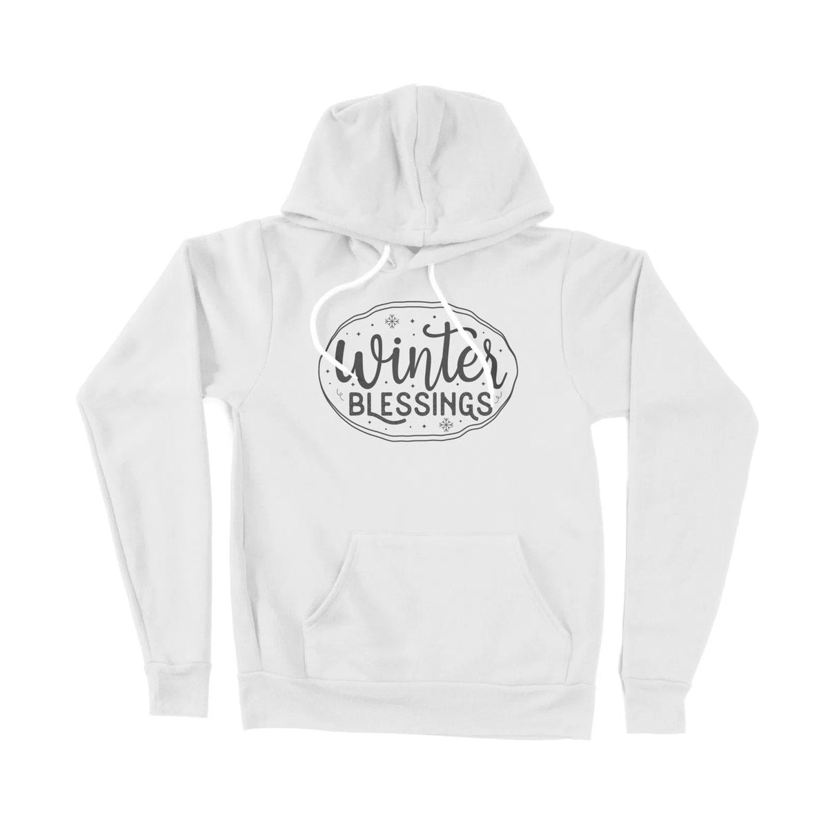 Winter Blessings Unisex Adult Hoodie Chroma Clothing