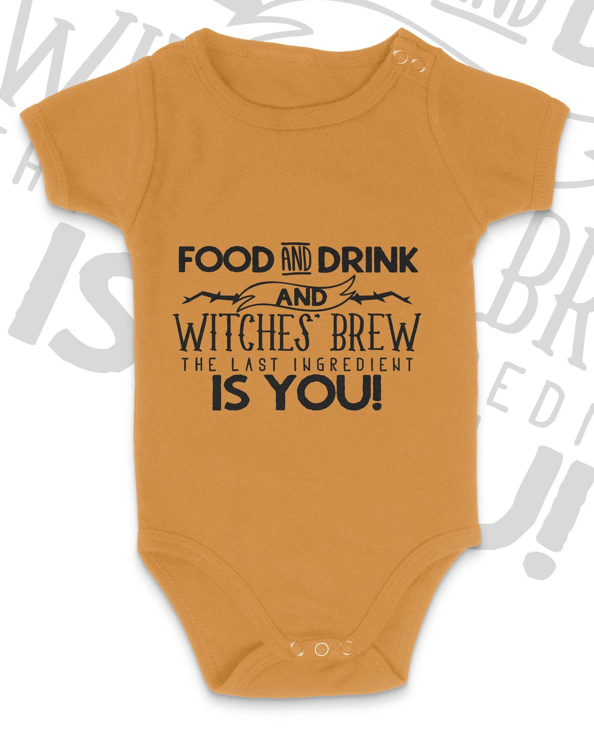 Witches Brew Halloween Party Baby Grow Chroma Clothing