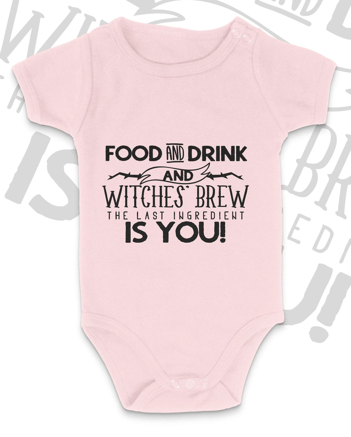 Witches Brew Halloween Party Baby Grow Chroma Clothing
