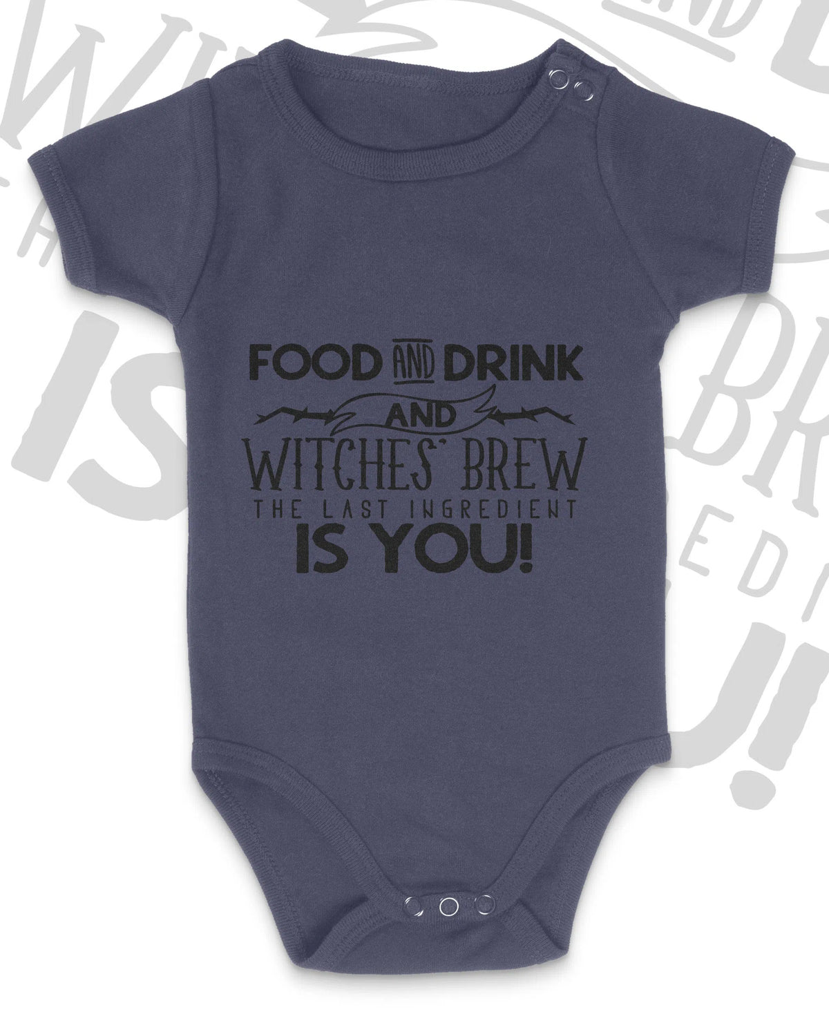 Witches Brew Halloween Party Baby Grow Chroma Clothing